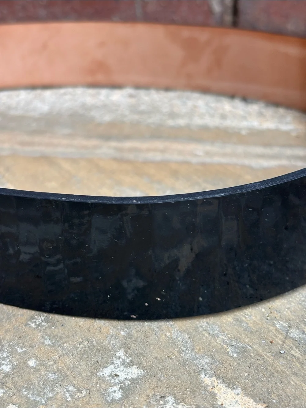 3.1 Phillip Lim Black Leather Belt with Silver Hardware